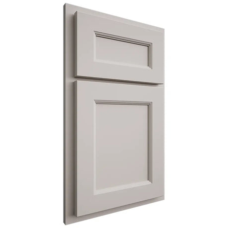 Shiloh Cabinetry Partial Overlay Ward Paintable Amazing Gray Door