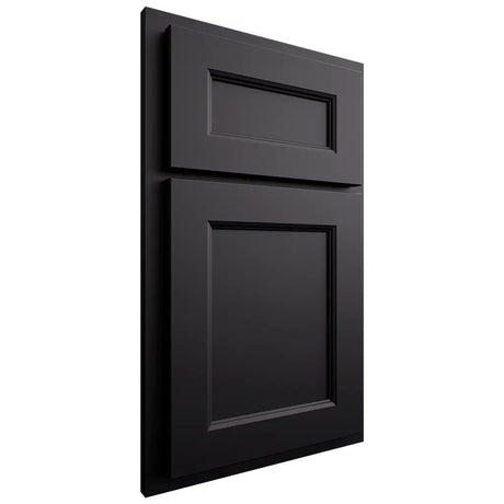 Shiloh Cabinetry Partial Overlay Ward Paintable Black Door