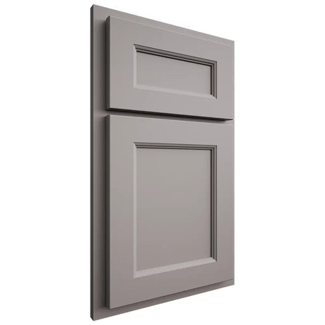 Shiloh Cabinetry Partial Overlay Ward Paintable Dovetail Gray Door