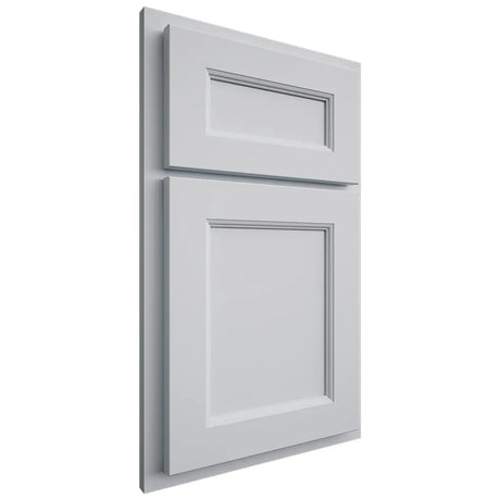 Shiloh Cabinetry Partial Overlay Ward Paintable Niebla Azul Door