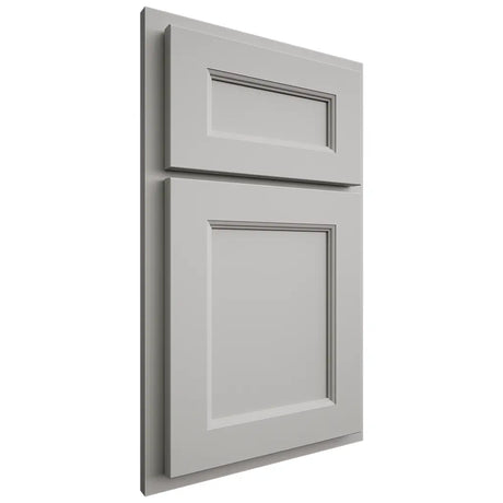 Shiloh Cabinetry Partial Overlay Ward Paintable Unusual Gray Door