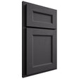 Shiloh Cabinetry Partial Overlay Ward Poplar Plain Cut Cadet Door