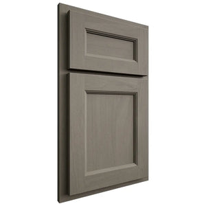Shiloh Cabinetry Partial Overlay Ward Poplar Plain Cut Thyme Door