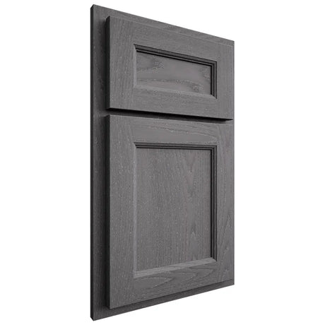 Shiloh Cabinetry Partial Overlay Ward Red Oak Plain Cut Cadet Door