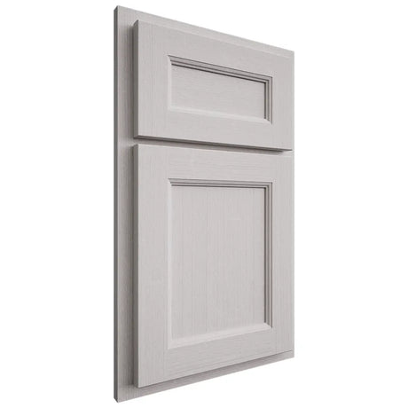 Shiloh Cabinetry Partial Overlay Ward White Oak Quarter Sawn Cotton Door