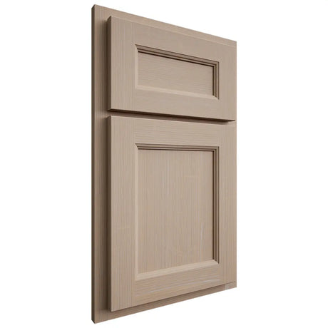 Shiloh Cabinetry Partial Overlay Ward White Oak Quarter Sawn Straw Door