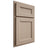 Shiloh Cabinetry Partial Overlay Ward White Oak Rift Cut Straw Door