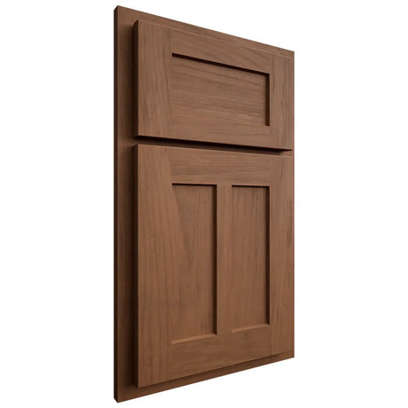 Shiloh Cabinetry Partial Overlay Wilmington Alder Plain Cut Cola Door