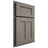 Shiloh Cabinetry Partial Overlay Wilmington Alder Plain Cut Thyme Door