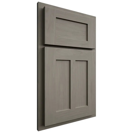 Shiloh Cabinetry Partial Overlay Wilmington Alder Plain Cut Thyme Door