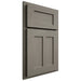 Shiloh Cabinetry Partial Overlay Wilmington Alder Plain Cut Thyme Door