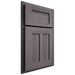 Shiloh Cabinetry Partial Overlay Wilmington Hickory Plain Cut Cadet Door