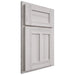 Shiloh Cabinetry Partial Overlay Wilmington Hickory Plain Cut Cotton Door