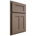 Shiloh Cabinetry Partial Overlay Wilmington Maple Plain Cut Rockbridge Door