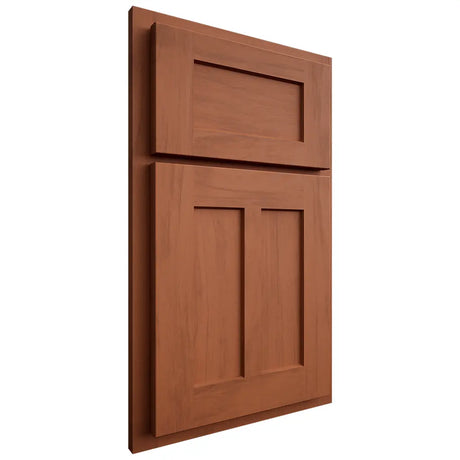 Shiloh Cabinetry Partial Overlay Wilmington Maple Plain Cut Spice Door