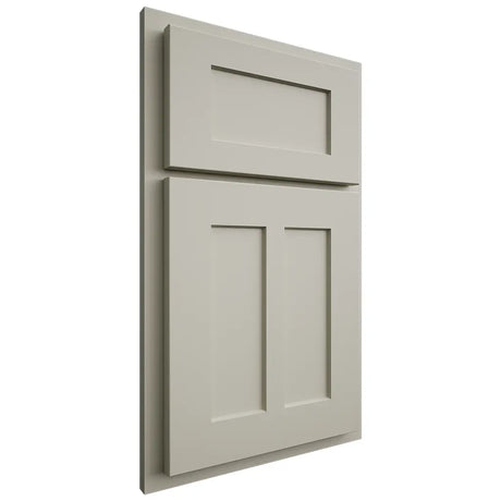 Shiloh Cabinetry Partial Overlay Wilmington Paintable Clary Sage Door