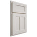 Shiloh Cabinetry Partial Overlay Wilmington Paintable Eggshell Door