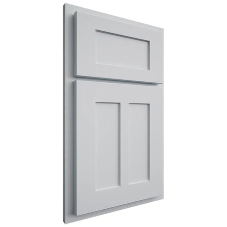 Shiloh Cabinetry Partial Overlay Wilmington Paintable Niebla Azul Door