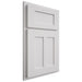 Shiloh Cabinetry Partial Overlay Wilmington Paintable Polar Door