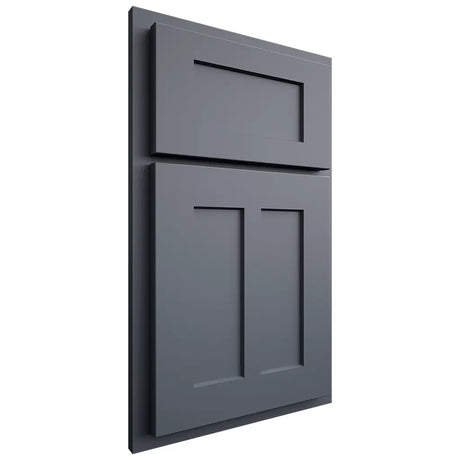 Shiloh Cabinetry Partial Overlay Wilmington Paintable Slate Tile Door