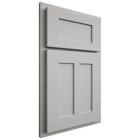 Shiloh Cabinetry Partial Overlay Wilmington Paintable Unusual Gray Door