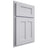 Shiloh Cabinetry Partial Overlay Wilmington Paintable Upward Door