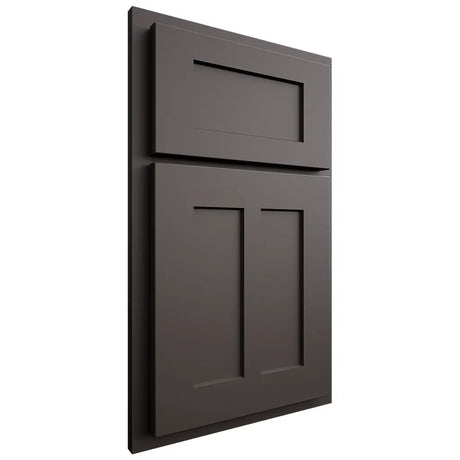 Shiloh Cabinetry Partial Overlay Wilmington Paintable Urbane Bronze Door