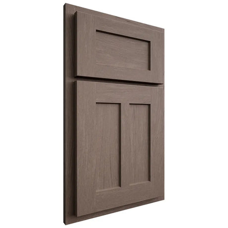 Shiloh Cabinetry Partial Overlay Wilmington Poplar Plain Cut River Rock Door