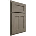 Shiloh Cabinetry Partial Overlay Wilmington Poplar Plain Cut Sterling Door