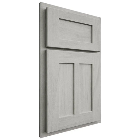 Shiloh Cabinetry Partial Overlay Wilmington Poplar Plain Cut Stratus Door