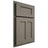 Shiloh Cabinetry Partial Overlay Wilmington Poplar Plain Cut Thyme Door