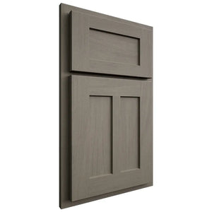 Shiloh Cabinetry Partial Overlay Wilmington Poplar Plain Cut Thyme Door