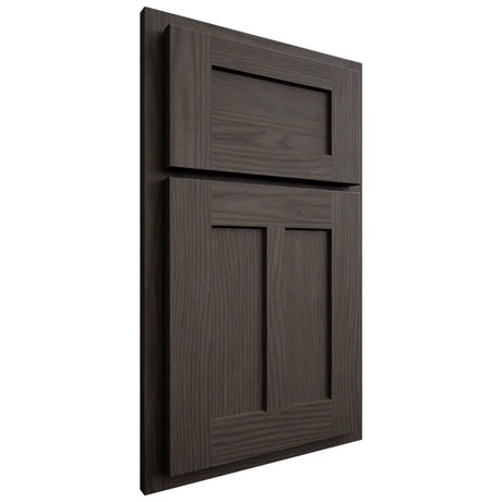 Shiloh Cabinetry Partial Overlay Wilmington White Oak Plain Cut Creekside Door