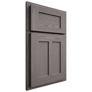 Shiloh Cabinetry Partial Overlay Wilmington White Oak Plain Cut Flagstone Door