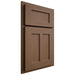 Shiloh Cabinetry Partial Overlay Wilmington White Oak Quarter Sawn Autumn Door