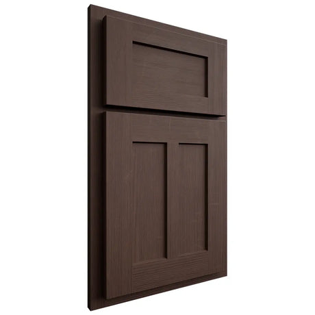 Shiloh Cabinetry Partial Overlay Wilmington White Oak Quarter Sawn Dusk Door