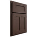 Shiloh Cabinetry Partial Overlay Wilmington White Oak Quarter Sawn Dusk Door