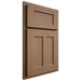 Shiloh Cabinetry Partial Overlay Wilmington White Oak Quarter Sawn Medium Door