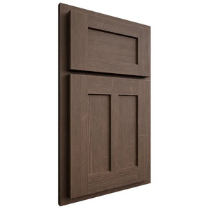 Shiloh Cabinetry Partial Overlay Wilmington White Oak Quarter Sawn Mineral Door