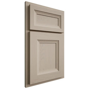 Shiloh Cabinetry Partial Overlay Windsor Maple Plain Cut Pebble Door