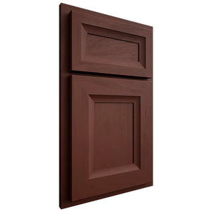 Shiloh Cabinetry Partial Overlay Windsor Maple Plain Cut Sable Door