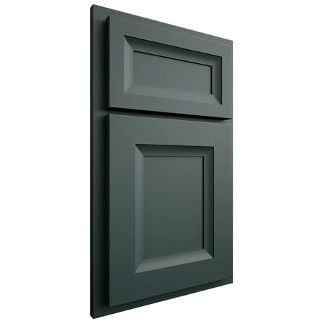 Shiloh Cabinetry Partial Overlay Windsor Paintable Billiard Green Door