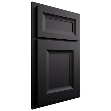 Shiloh Cabinetry Partial Overlay Windsor Paintable Black Door