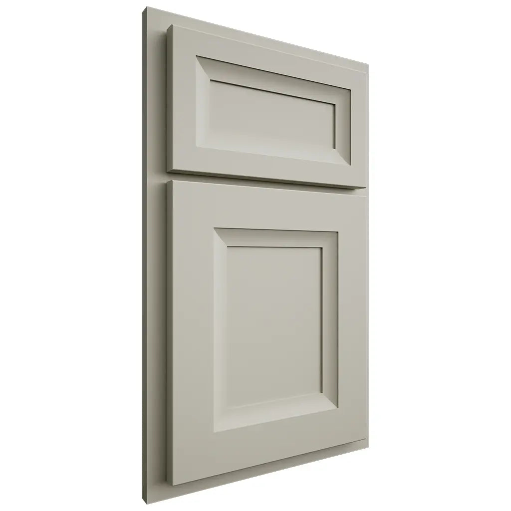 Shiloh Cabinetry Partial Overlay Windsor Paintable Clary Sage Door