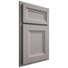 Shiloh Cabinetry Partial Overlay Windsor Paintable Dovetail Gray Door