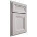 Shiloh Cabinetry Partial Overlay Windsor Paintable Light French Gray Door