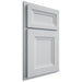 Shiloh Cabinetry Partial Overlay Windsor Paintable Niebla Azul Door