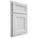 Shiloh Cabinetry Partial Overlay Windsor Paintable Pure White Door