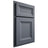 Shiloh Cabinetry Partial Overlay Windsor Paintable Slate Tile Door