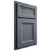 Shiloh Cabinetry Partial Overlay Windsor Paintable Slate Tile Door